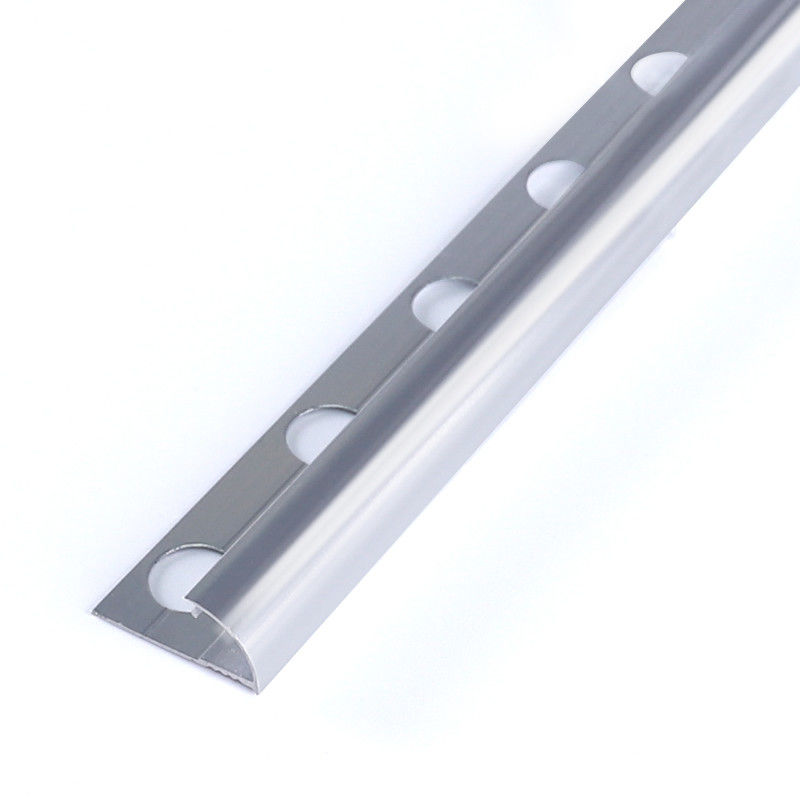 Disposizione del bordo del metallo anodizzata 10mm dello SGS per la piastrella di ceramica 1.8m