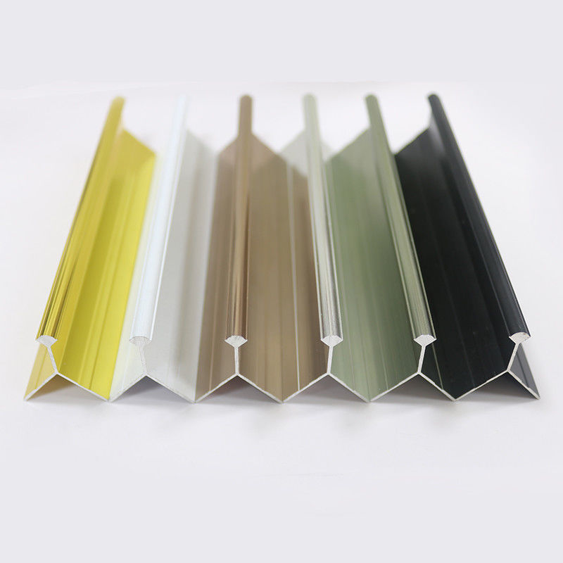 bordare di alluminio di 5mm per la linea d'angolo esterna disposizione della piastrella di ceramica delle mattonelle