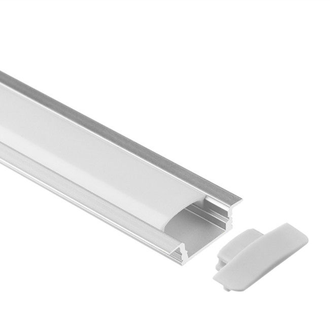 Manica di alluminio messo di profilo di 12mm LED per la striscia del LED