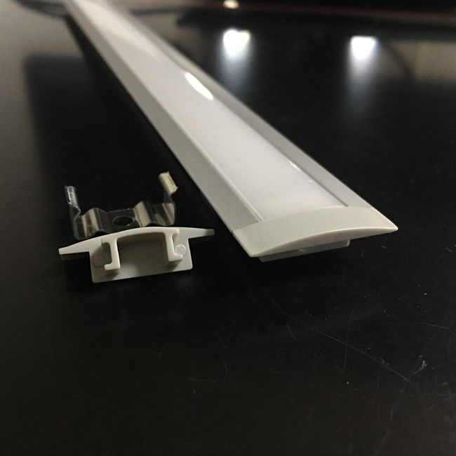 Manica di alluminio messo di profilo di 12mm LED per la striscia del LED