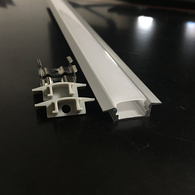 Manica di alluminio messo di profilo di 12mm LED per la striscia del LED