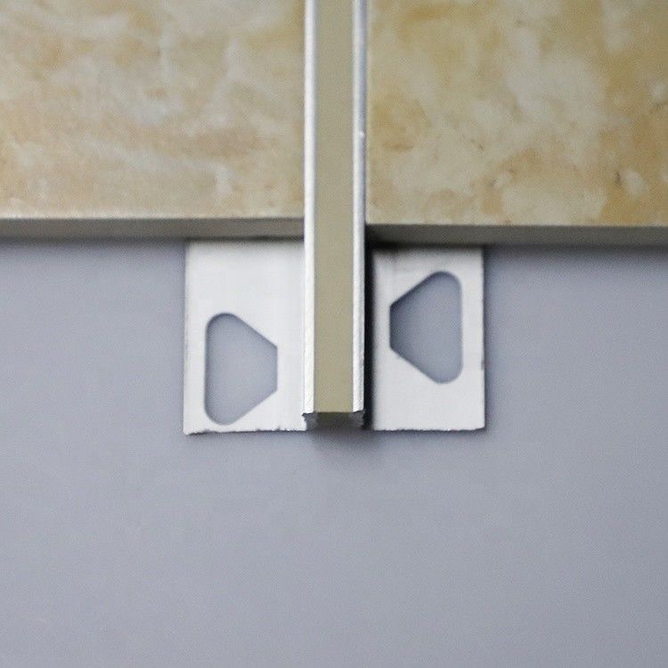 Giunto di alluminio anodizzato del movimento di 15mm per i pavimenti di pietra