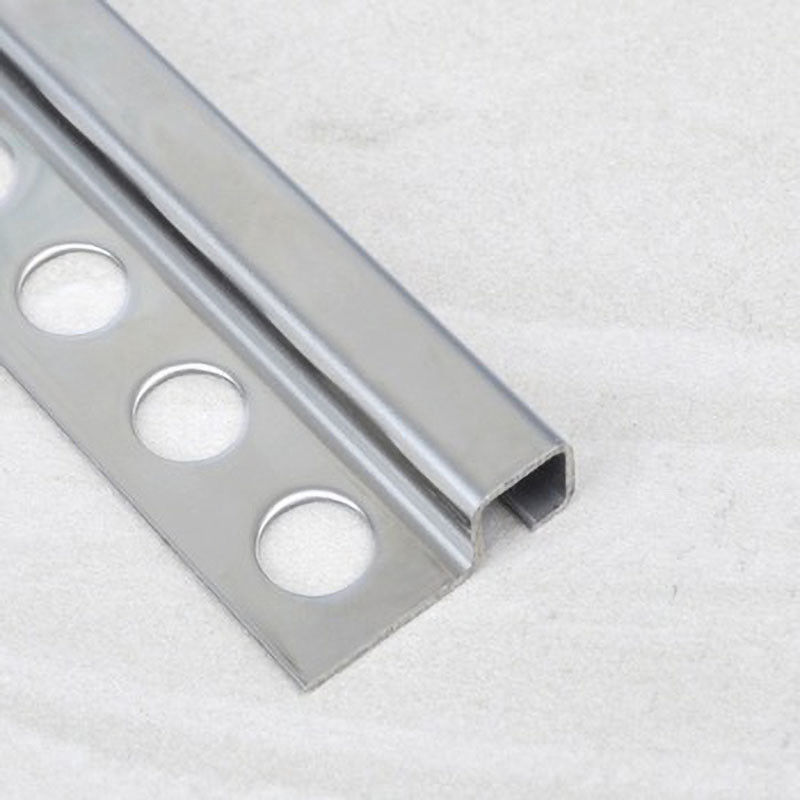 Curva della forma di giro d'argento della disposizione 10mm delle mattonelle di acciaio inossidabile di profilo d'angolo delle mattonelle