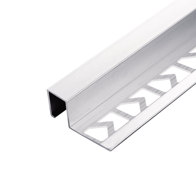 Bordo di bordatura rotondo degli accessori della pavimentazione della disposizione delle mattonelle del bordo di acciaio inossidabile dell'intarsio 0.6mm