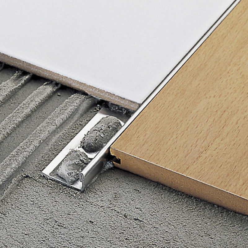 Disposizione di alluminio d'angolo ceramica 2.7m delle mattonelle del quadrante di acciaio inossidabile di Manica di T